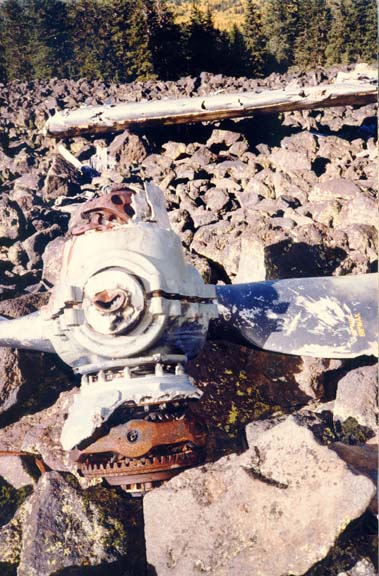 B-24 Liberator 42-50890 Crash On Humphreys Peak, San Francisco Peaks ...